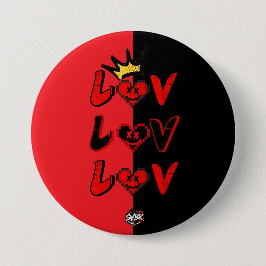 LuvLuv - SVBK - Silverbckk TTV Offiziell Button (Vorderseite)
