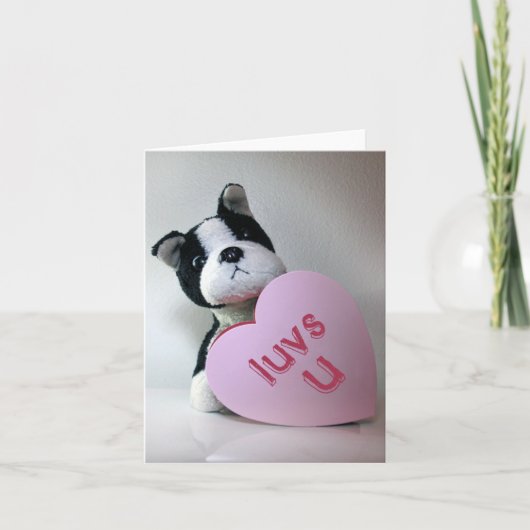 Luvs U Karte (Vorderseite)