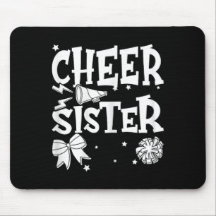 Luvsistermal Damen Jubel Schwester Cheerleader Che Mousepad