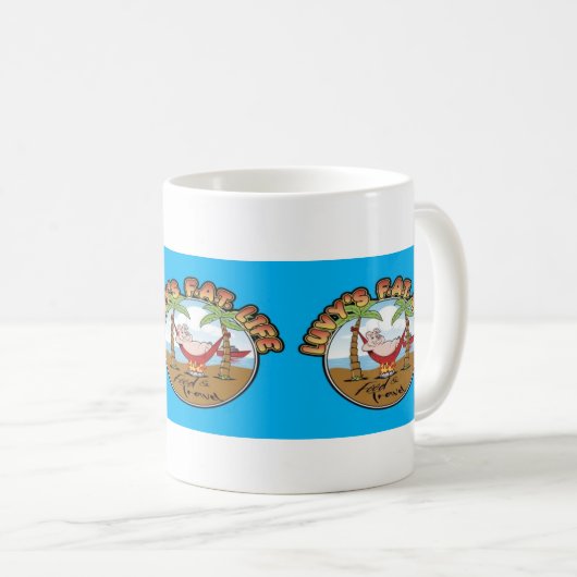Luvys FAT Life-Tasse Kaffeetasse (VorderseiteRechts)