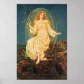 Lux auf Tenebris | Evelyn De Morgan Poster (Vorne)