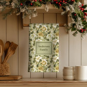 Lux Botanical Touch Personalized Greenery Towel  Geschirrtuch