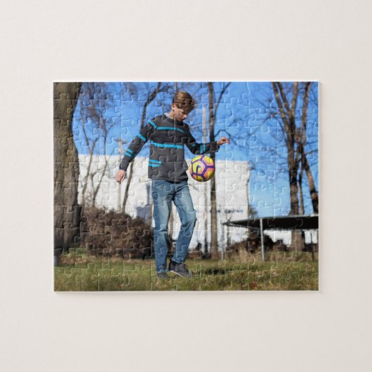 Lux-Fußball-Puzzlespiel, 8" x 10", 110 Stücke Puzzle (Horizontal)