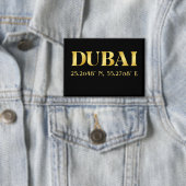 Lux Gold Dubai Breite und Länge Button (Insitu)
