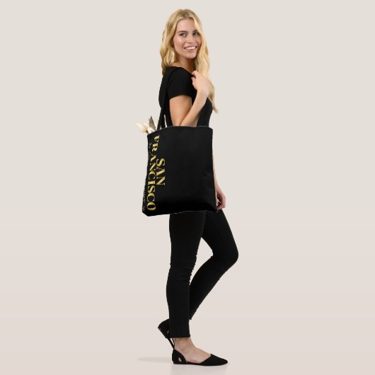 Lux Gold San Francisco Latitude & Longitude Tasche (Am Model)