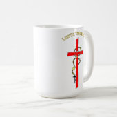 Lux in Tenebris -02 Kaffeetasse (VorderseiteRechts)