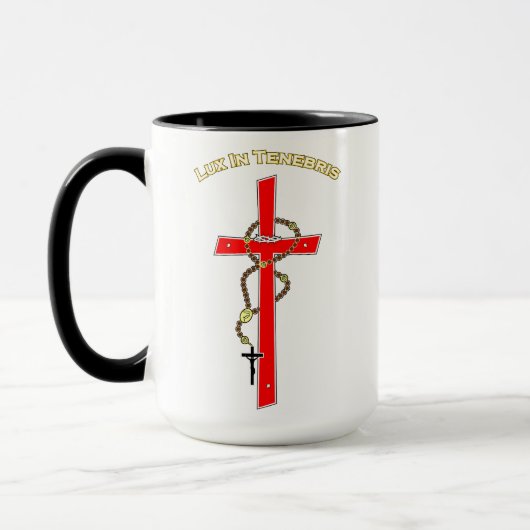 Lux in Tenebris -02 Tasse (Links)