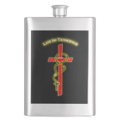 Lux in Tenebris - Rosary 01 Flachmann (Vorderseite)