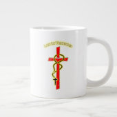 Lux in Tenebris - Rosary 01 Jumbo-Tasse (Rechts)