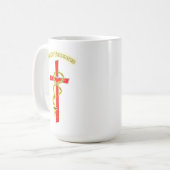 Lux in Tenebris - Rosary 02 Kaffeetasse (Vorderseite Links)