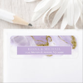 Lux Ink Lavender Abstrakt ID990 (Insitu)