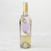 Lux Ink Lavender Abstrakt ID990 Flaschenanhänger (Auf Flasche)