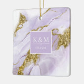 Lux Ink Lavender Abstrakt ID990 Keramikornament (Links)