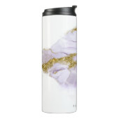 Lux Ink Lavender Abstrakt ID990 Thermosbecher (Nach links gedreht)