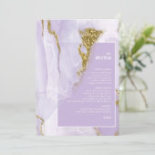 Lux Ink Lavender Abstrakte Menü-ID990 (Stehend Vorderseite)