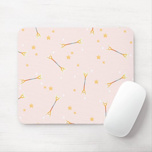 Lux-inspirierte Mausunterlage Mousepad (Mit Mouse)