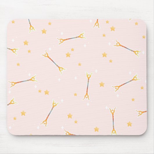 Lux-inspirierte Mausunterlage Mousepad (Vorne)