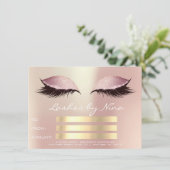 Lux Lashes Rosa Gold Makeup Zertifikat Geschenk1 (Stehend Vorderseite)
