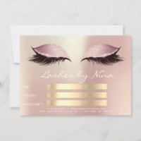 Lux Lashes Rosa Gold Makeup Zertifikat Geschenk1