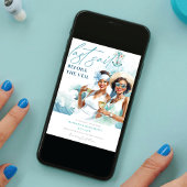 Lux Last Sail Vor dem Veil Cruise Bachelorette Einladung