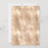 LUX LEOPARD CHAMPAGNE GEBURTSTAGLICHE EINLADUNG (Rückseite)