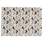 Lux Leopardenprint Hochhackige Stiefel Mode Muster Große Geschenktüte (Rückseite)