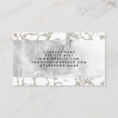 Lux Marble | Ankersymbol Visitenkarte (Rückseite)
