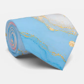 Lux Marmor Trans Pride Farben Krawatte (Gerollt)
