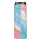 Lux Marmor Trans Pride Farben Thermosbecher (Rückseite)