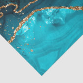 Lux Peacock Agate & Gold Seidenpapier (Ausschnitt)