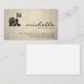 Lux Real Anwesen Visitenkarte (Vorne/Hinten)