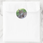Lux Runder Aufkleber (Tasche)