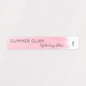 Lux Stroke Lip Gloss Cosmetic White Label Etiketten (Design 1)