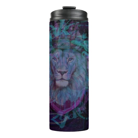 Lux-Style Blacklyon-Design Thermosbecher (Vorderseite)