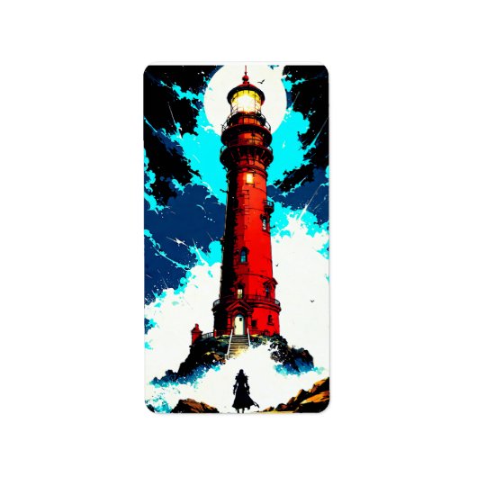 Lux vigilans adressaufkleber (Vorne)