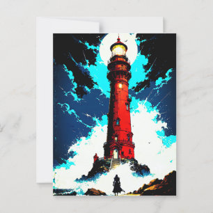 Lux vigilans postkarte