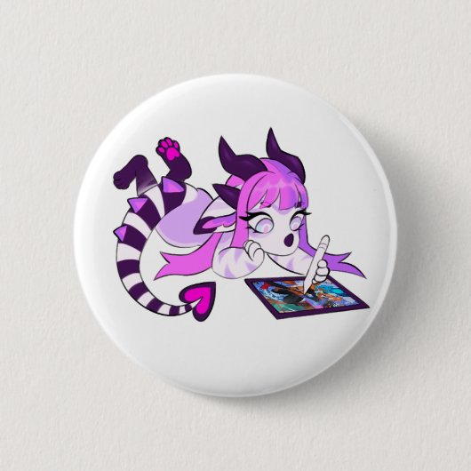 Lux Zugin Button (Vorderseite)