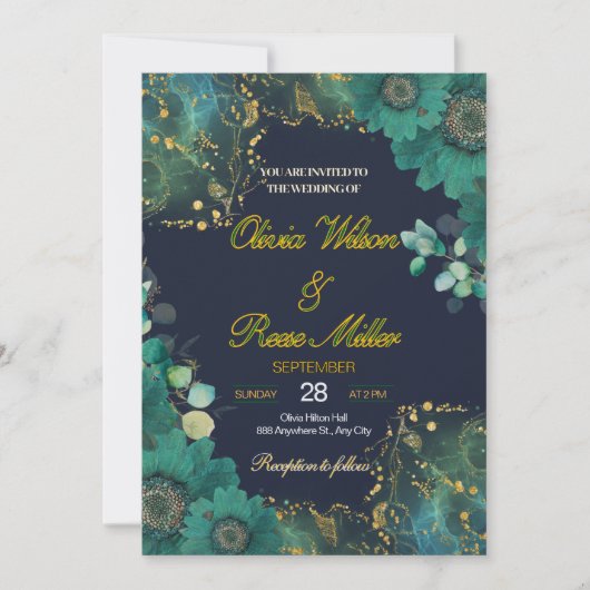 LUXÄRE BREITERINVITATION EINLADUNG (Vorderseite)