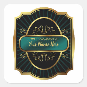 LUXE aus der Sammlung von: Quadratischer Aufkleber