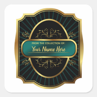 LUXE aus der Sammlung von: Quadratischer Aufkleber