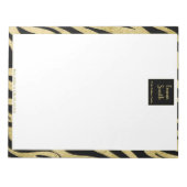 Luxe Beauty Experience Notizblock (Vorderseite)