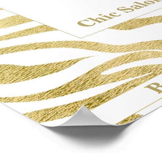 Luxe Beauty Experience Poster (Ecke)