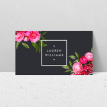 Luxe Bold Wasserfarbe Rose auf Grau