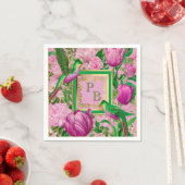 Luxe-Botanical-Teeparty-Cocktail Serviette (Beispiel)