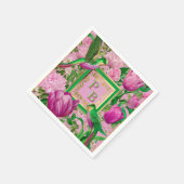 Luxe-Botanical-Teeparty-Cocktail Serviette (Ecke)