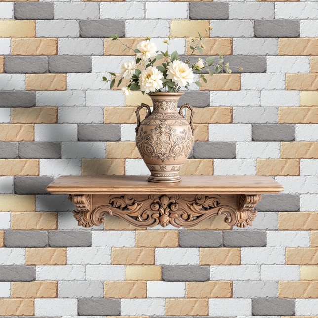 Luxe Brick Fusion Tapete (Von Creator hochgeladen)