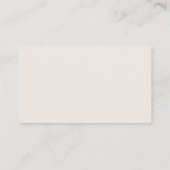 Luxe Brown and Ivory | Wedding Website QR Code Begleitkarte (Rückseite)