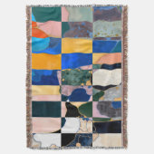 Luxe Checkerboard Vorhang Decke (Vorderseite Vertikal)