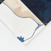 Luxe Checkerboard Vorhang Fleecedecke (Ecke)