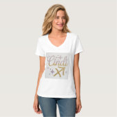 Luxe Cindi Sagittarius T - Shirt (Vorderseite Vollansicht)